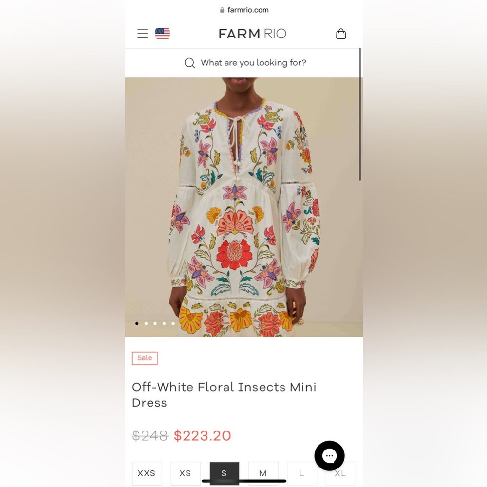 Farm Rio Floral insects mini